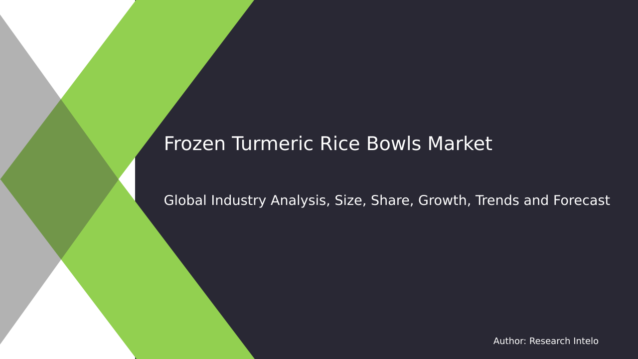 Frozen Turmeric Rice Bowls Market Research Report 2033